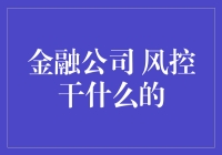 解密金融公司的风控部门：金融安全的守护者