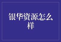 银华资源咋样？投资理财还得看这里！