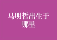 当马明哲遇见时间旅行：我从哪里来？