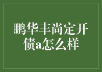 鹏华丰尚定开债A：稳健投资与专业管理的典范